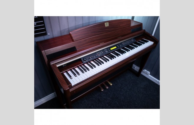 Used Yamaha CLP270 Satin Mahogany Digital Piano Complete Package (SN:GBRCMX01014) - Image 4